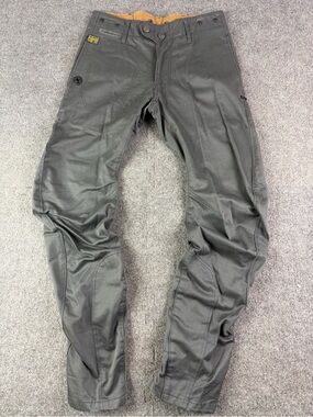 G-Star Courier Omega Arc Loose Tapered Mens Cotton Pants Size 29x31 Gray NWOT